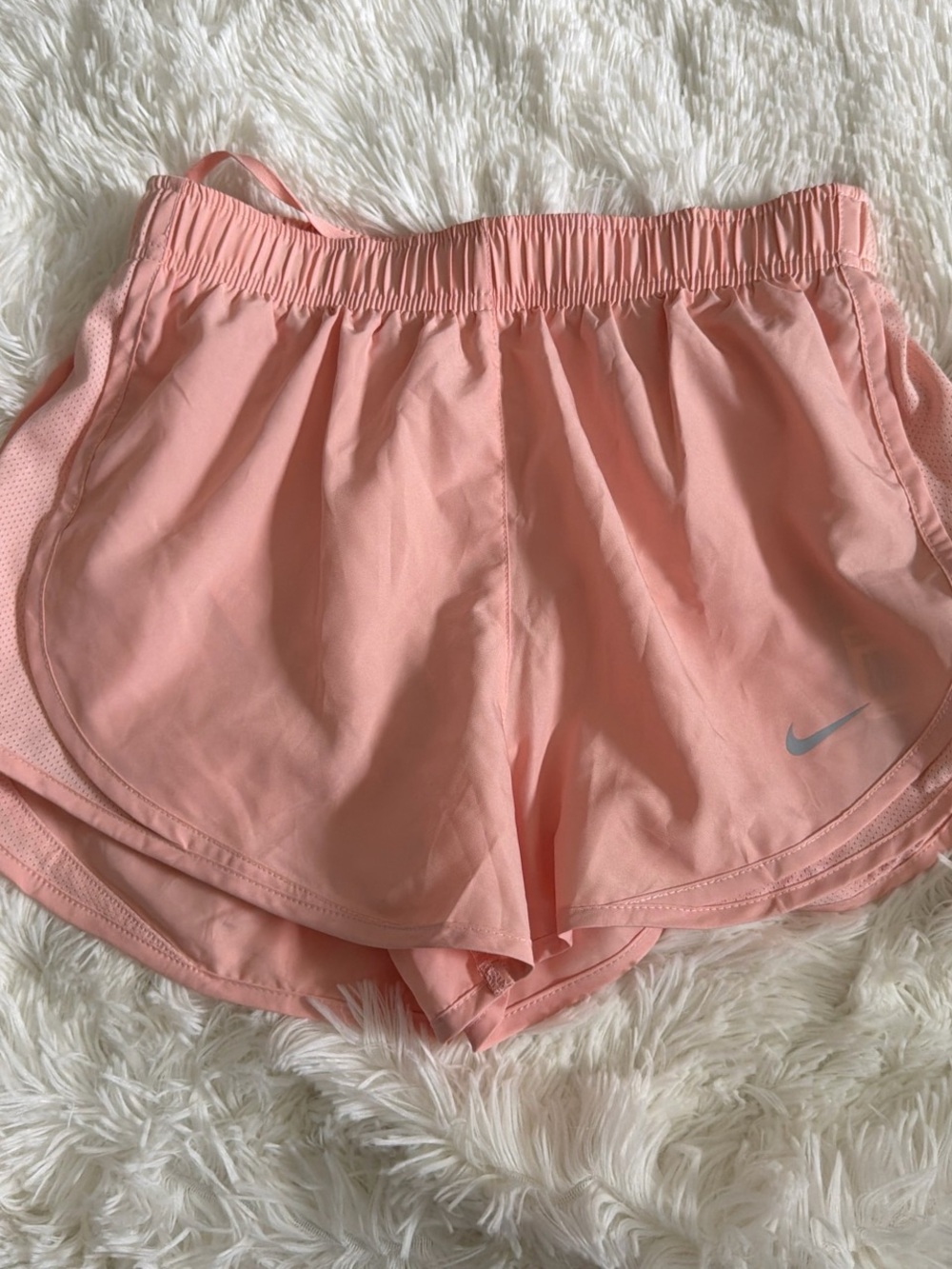 NWT Nike Women's Coral Orange Running Shorts